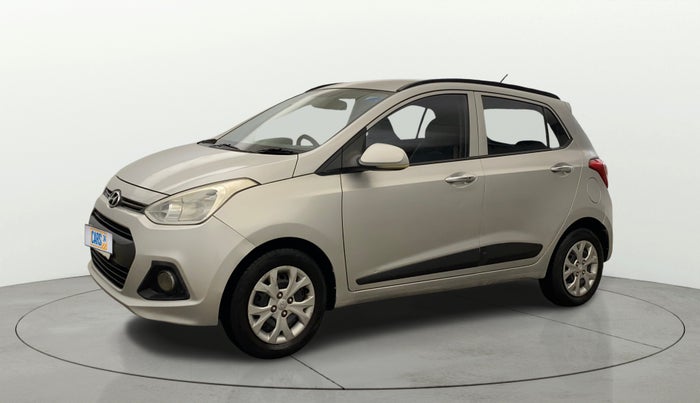 2014 Hyundai Grand i10 SPORTZ 1.2 KAPPA VTVT, Petrol, Manual, 58,739 km, Left Front Diagonal