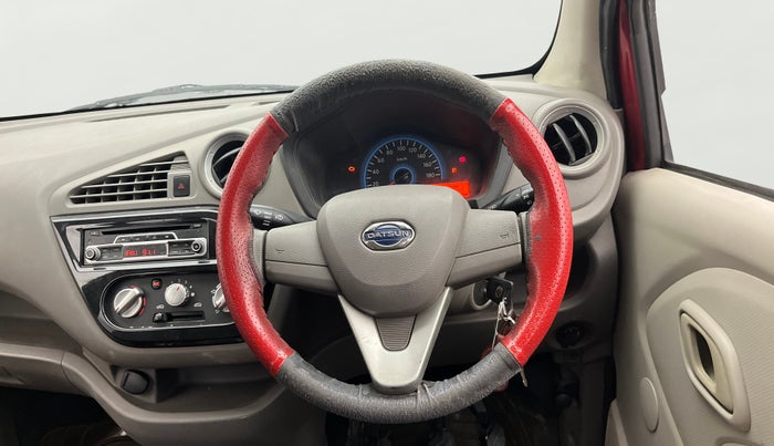 2016 Datsun Redi Go T (O), Petrol, Manual, 17,727 km, Steering Wheel Close Up