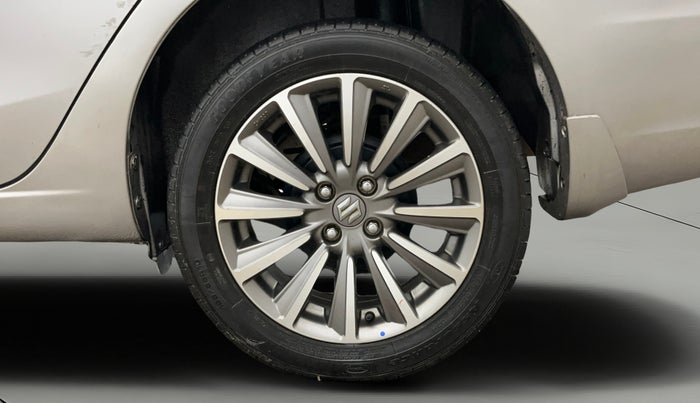 2021 Maruti Ciaz ALPHA 1.5 SHVS PETROL, Petrol, Manual, 35,973 km, Left Rear Wheel