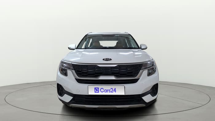 2020 KIA SELTOS HTK PLUS AT 1.5 DIESEL, Diesel, Automatic, 1,41,430 km, Front