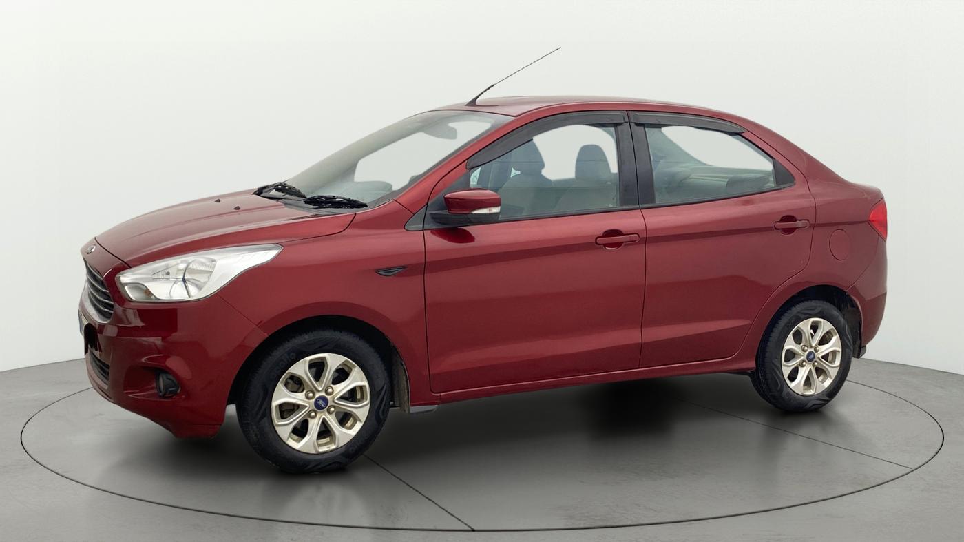 2017 Ford Figo Aspire TITANIUM 1.2 PETROL, Petrol, Manual, 74,890 km, Left Front Diagonal