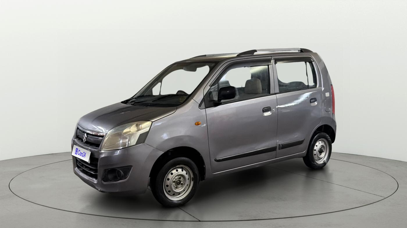 2017 Maruti Wagon R 1.0 LXI CNG, CNG, Manual, 75,765 km, Left Front Diagonal