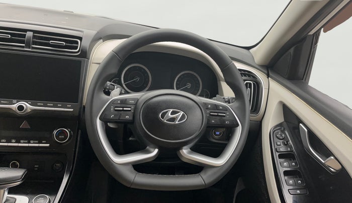 2022 Hyundai Creta SX IVT 1.5 PETROL, Petrol, Automatic, 61,951 km, Steering Wheel Close Up