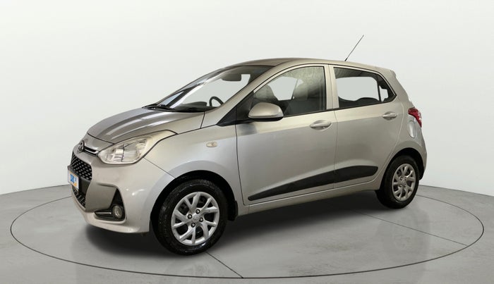 2017 Hyundai Grand i10 SPORTZ 1.2 KAPPA VTVT, Petrol, Manual, 28,138 km, Left Front Diagonal