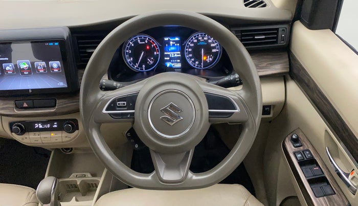 2019 Maruti Ertiga ZXI AT SHVS, Petrol, Automatic, 81,568 km, Steering Wheel Close Up