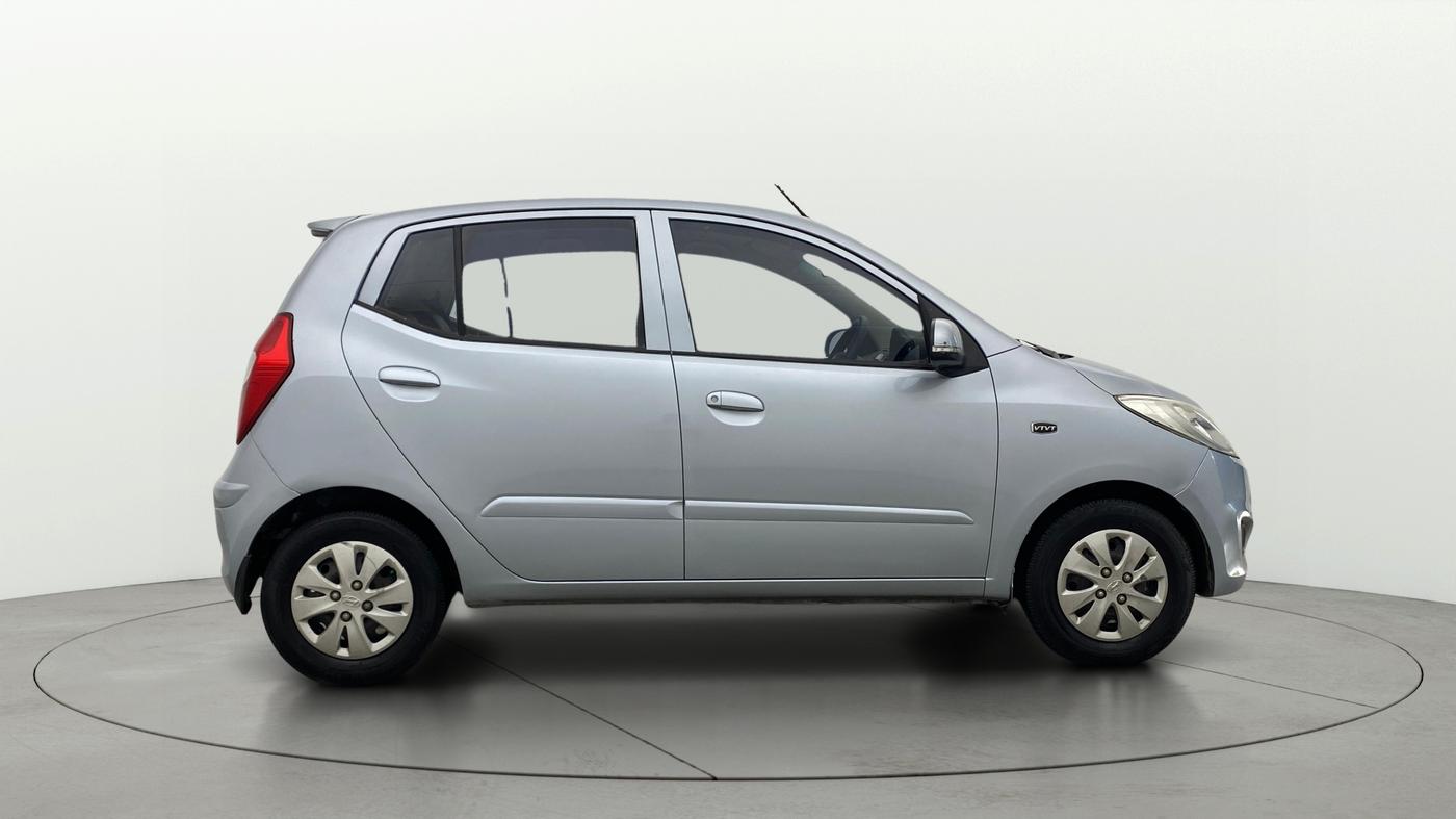 2012 Hyundai i10 SPORTZ 1.2 AT, Petrol, Automatic, 37,651 km, Right Side View