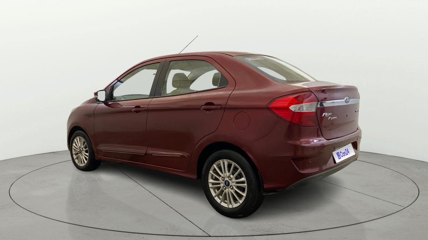 2019 Ford Figo Aspire TITANIUM 1.2 PETROL, Petrol, Manual, 1,14,033 km, Left Back Diagonal