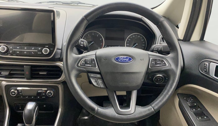 2021 Ford Ecosport TITANIUM + 1.5L PETROL AT, Petrol, Automatic, 22,093 km, Steering Wheel Close Up