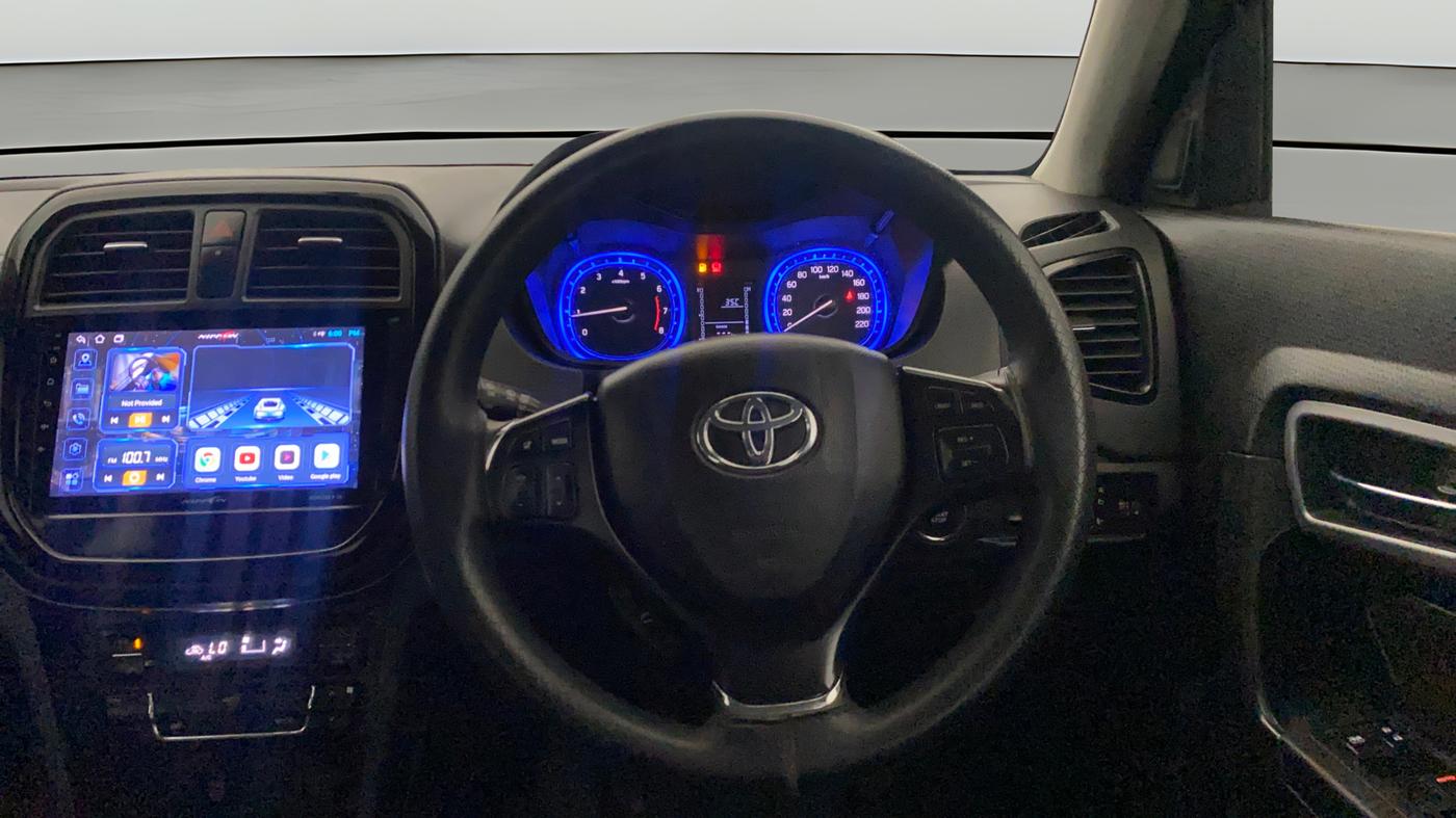 2021 Toyota URBAN CRUISER HIGH GRADE MT, Petrol, Manual, 1,45,828 km, Steering Wheel Close Up