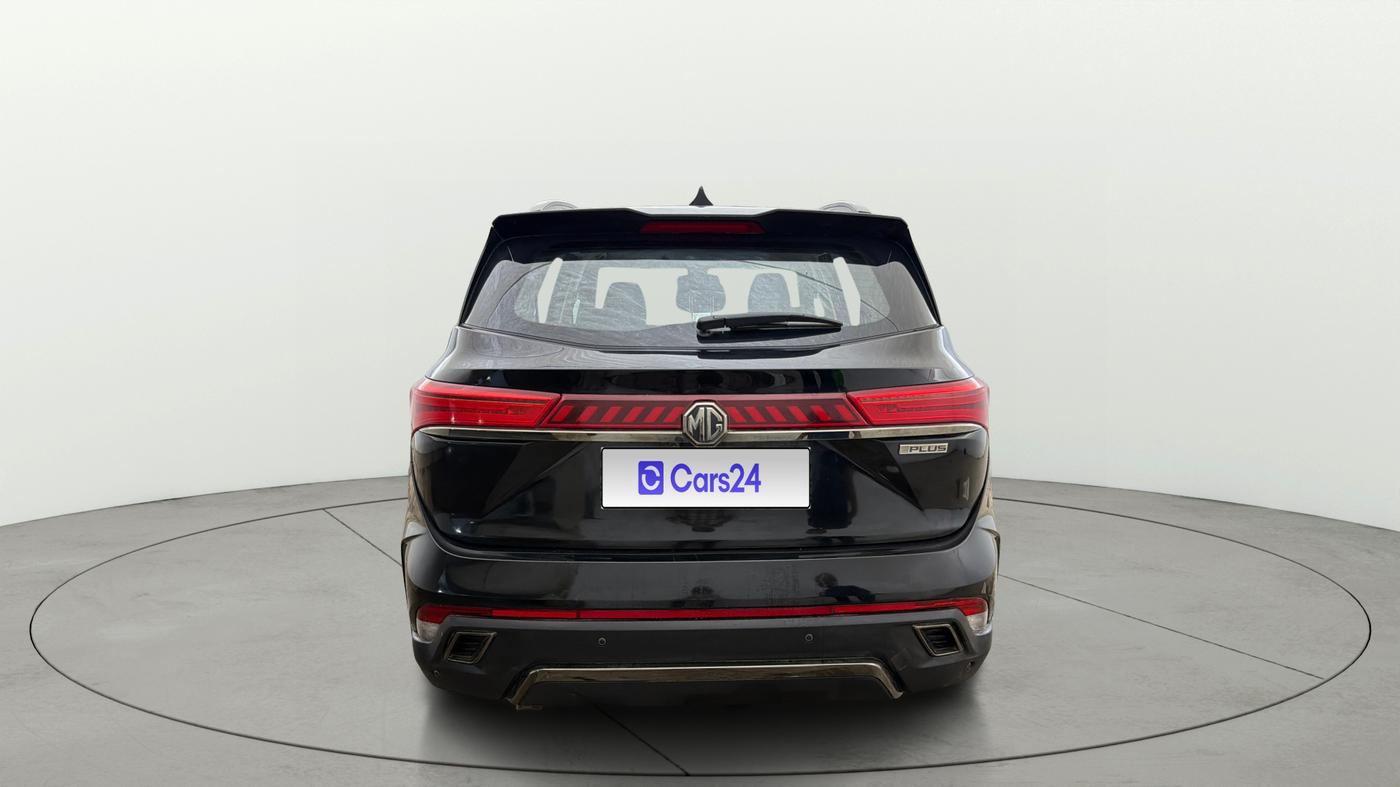 2024 MG HECTOR PLUS Sharp Pro Blackstorm 1.5 Turbo Petrol CVT 7 STR, Petrol, Automatic, 19,753 km, Back/Rear
