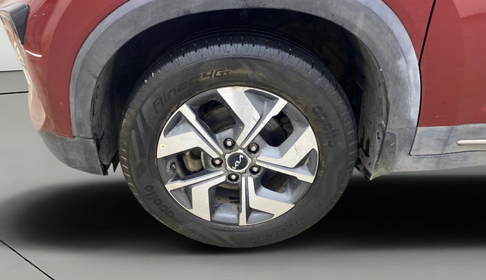 2022 KIA SONET HTX 1.0 IMT, Petrol, Manual, 27,350 km, Left Front Wheel