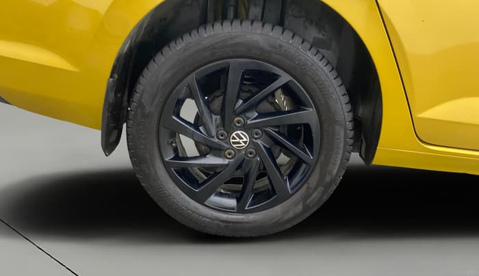 2022 Volkswagen VIRTUS GT PLUS TSI 1.5 EVO DSG, Petrol, Automatic, 1,06,421 km, Right Rear Wheel