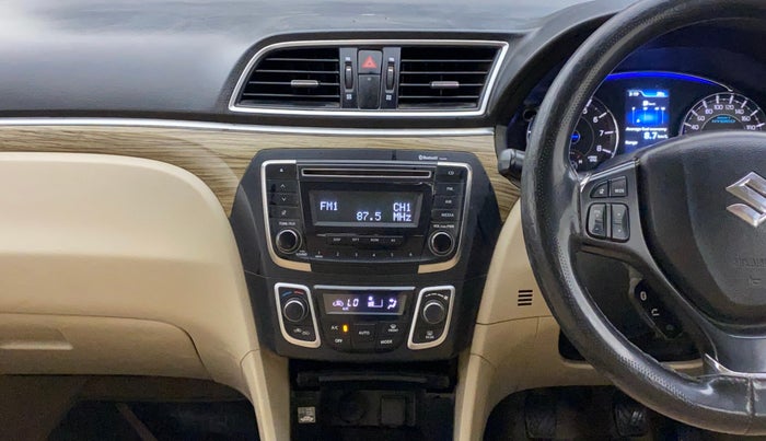2018 Maruti Ciaz ZETA 1.5 SHVS MT PETROL, Petrol, Manual, 89,676 km, Air Conditioner