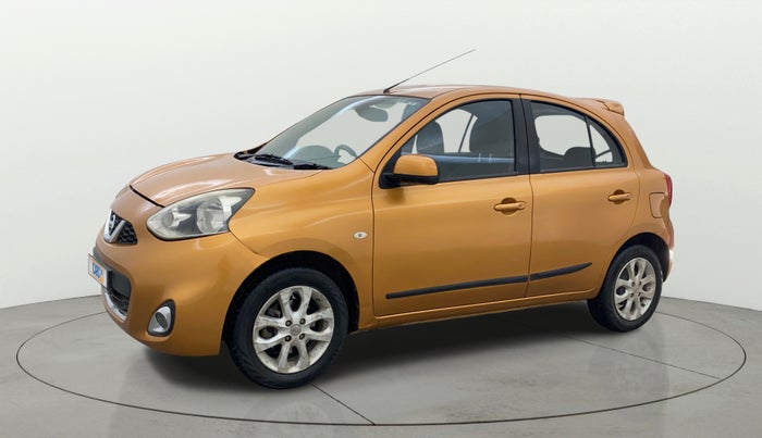 2017 Nissan Micra XV CVT, Petrol, Automatic, 1,06,798 km, Left Front Diagonal