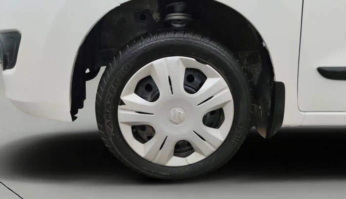 2014 Maruti Wagon R 1.0 VXI, Petrol, Manual, 34,072 km, Left Front Wheel