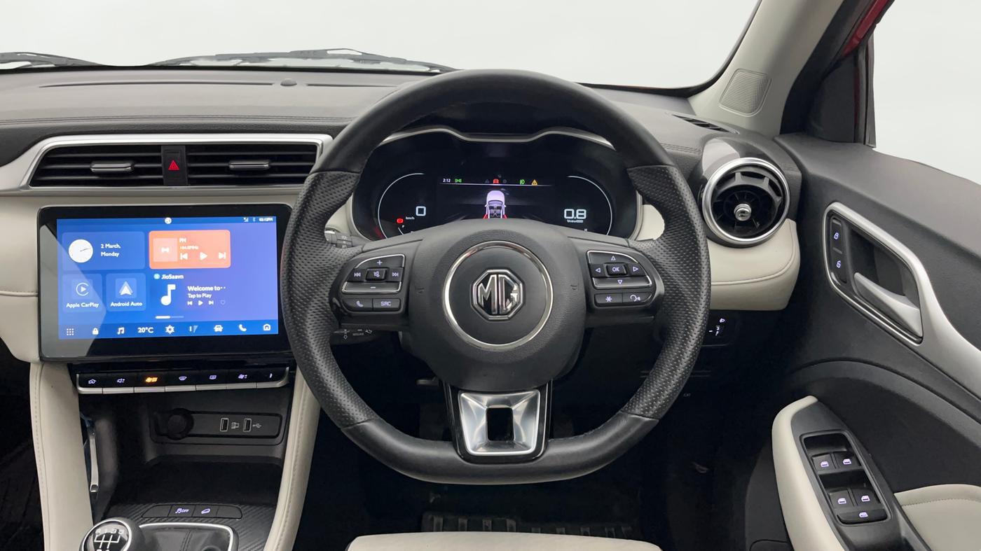 2024 MG ASTOR Select 1.5 MT, Petrol, Manual, 12,206 km, Steering Wheel Close Up