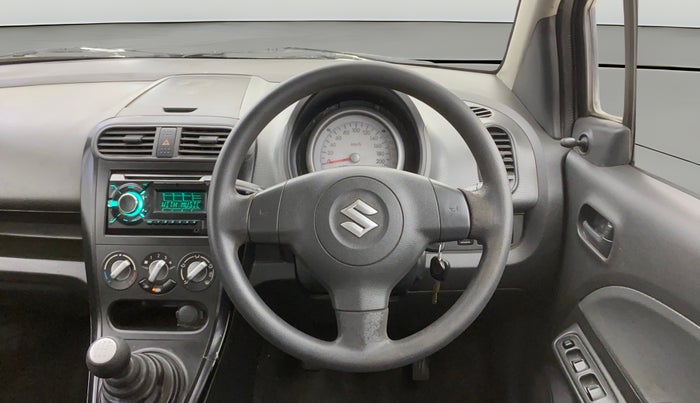 2013 Maruti Ritz LXI, Petrol, Manual, 99,195 km, Steering Wheel Close Up