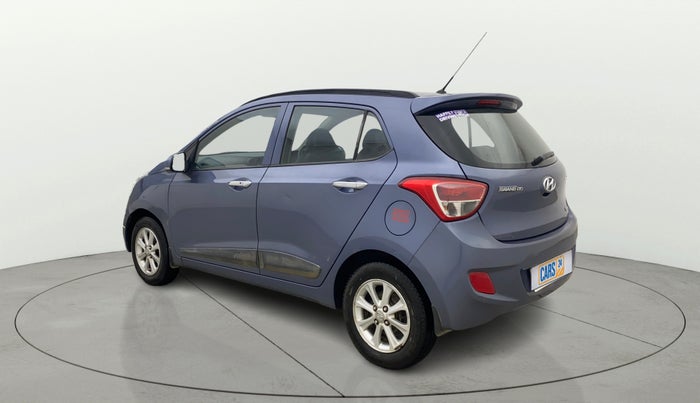 2016 Hyundai Grand i10 ASTA AT 1.2 KAPPA VTVT, Petrol, Automatic, 34,735 km, Left Back Diagonal