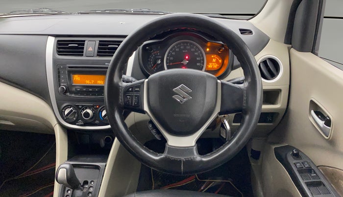 2015 Maruti Celerio ZXI AMT, Petrol, Automatic, 70,766 km, Steering Wheel Close Up