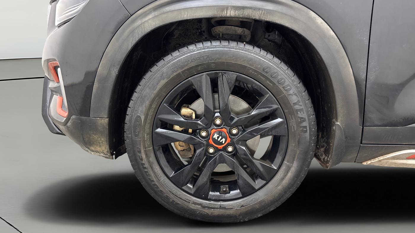 2021 KIA SELTOS HTX ANNIVERSARY EDITION 1.5 PETROL IVT, Petrol, Automatic, 50,345 km, Left Front Wheel