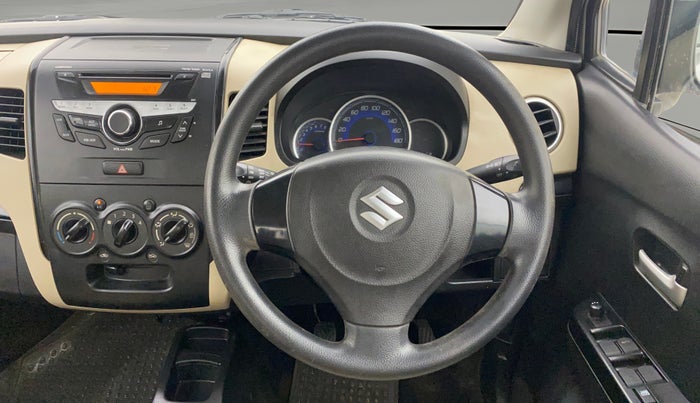 2018 Maruti Wagon R 1.0 VXI, Petrol, Manual, 40,285 km, Steering Wheel Close Up