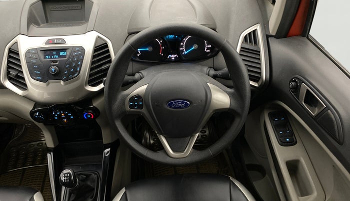 2014 Ford Ecosport TREND 1.5L PETROL, Petrol, Manual, 70,264 km, Steering Wheel Close Up