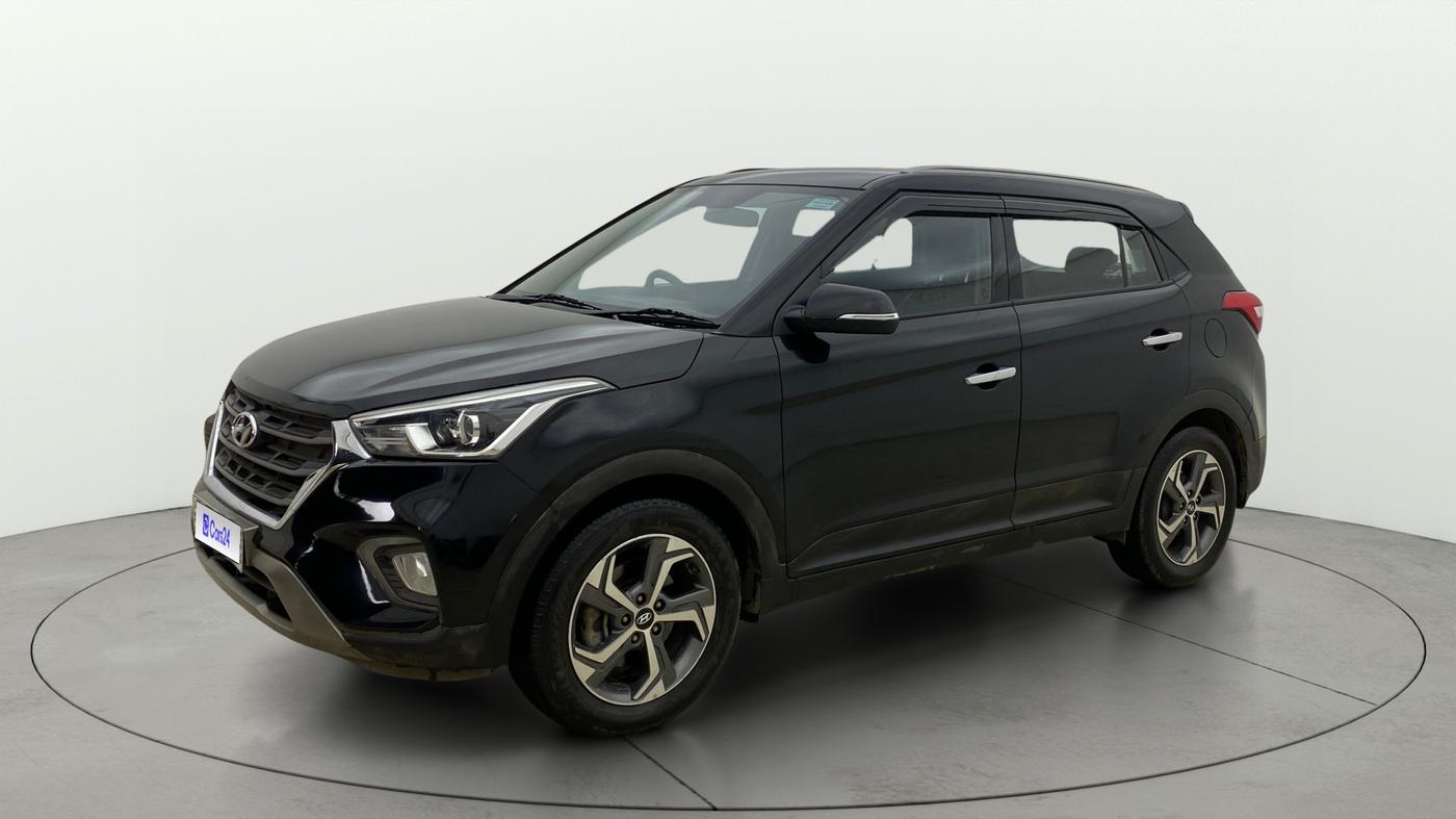 2019 Hyundai Creta SX AT 1.6 PETROL, Petrol, Automatic, 52,487 km, Left Front Diagonal