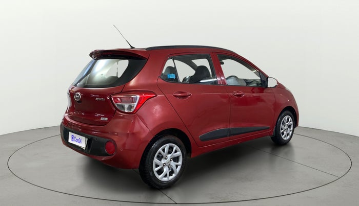 2019 Hyundai Grand i10 SPORTZ 1.2 KAPPA VTVT, Petrol, Manual, 51,691 km, Right Back Diagonal