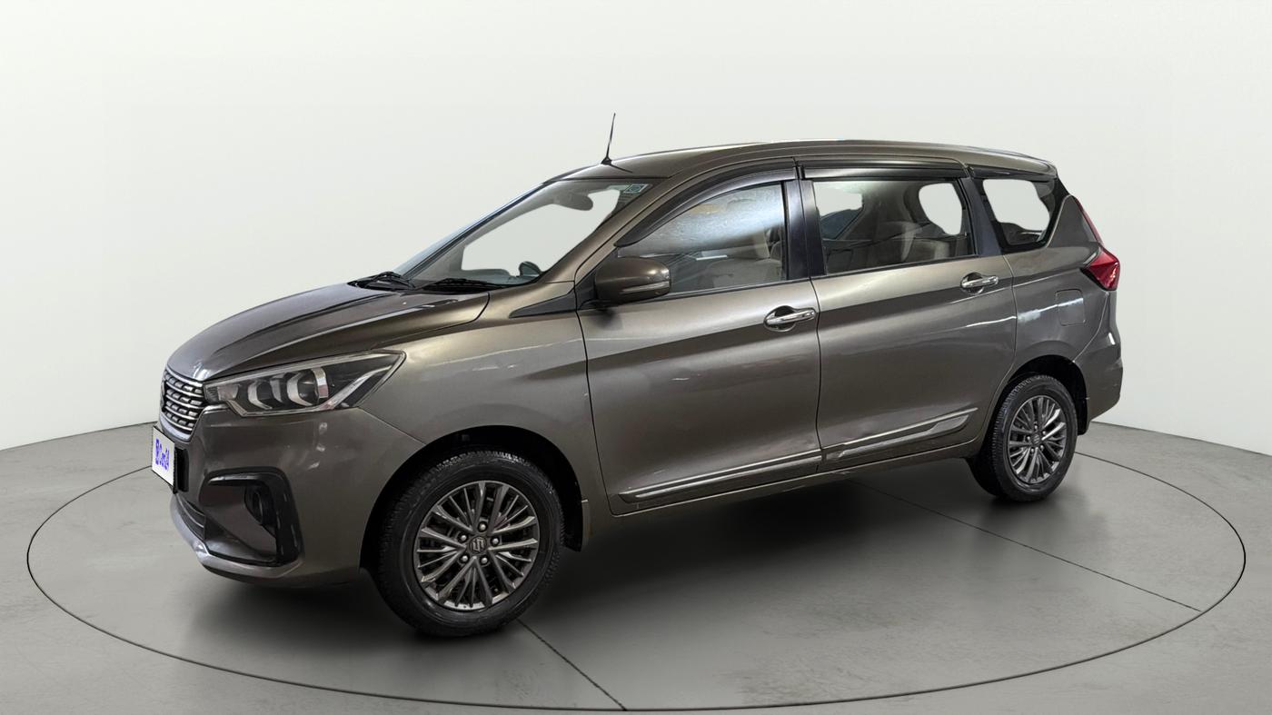 2019 Maruti Ertiga ZXI+ SHVS, Petrol, Manual, 1,05,566 km, Left Front Diagonal