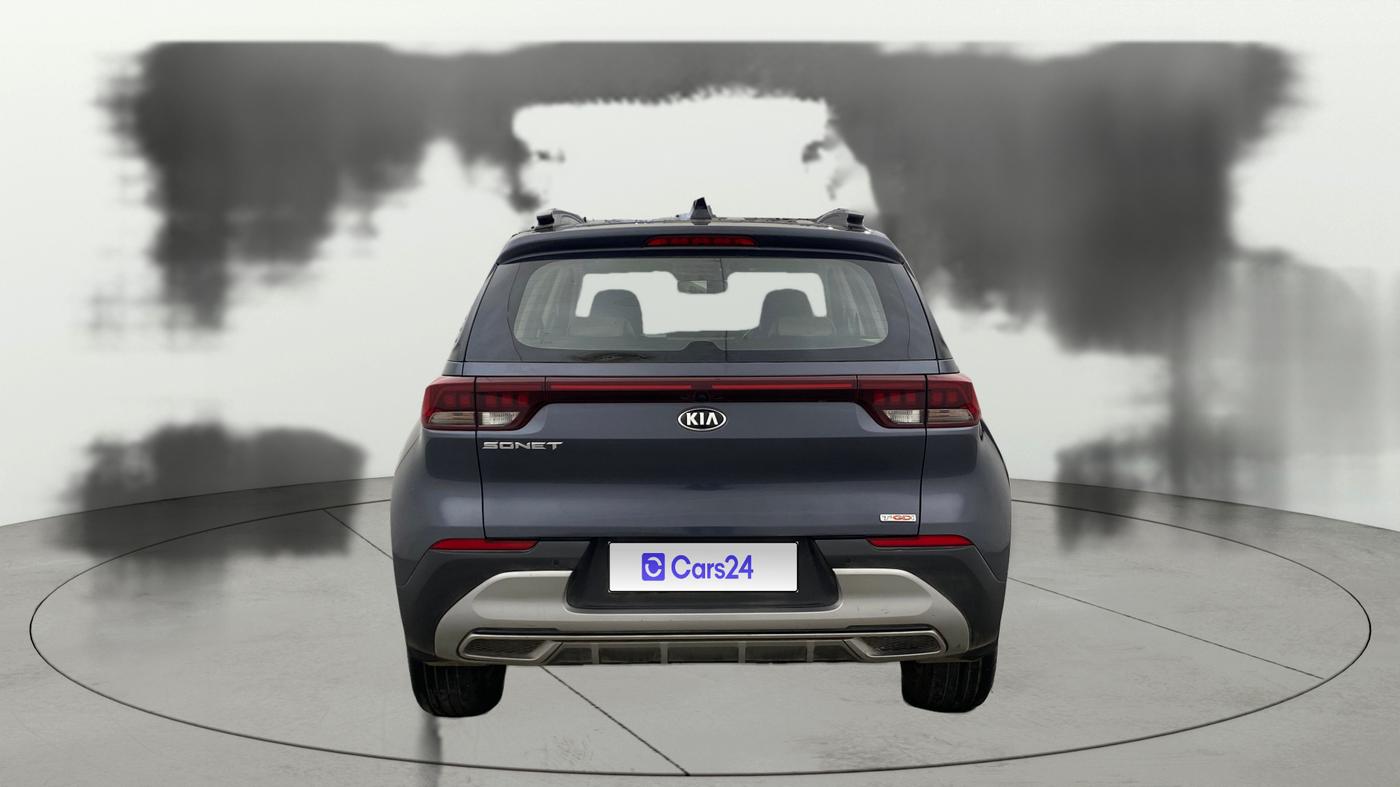 2020 KIA SONET HTX 1.0 IMT, Petrol, Manual, 45,549 km, Back/Rear