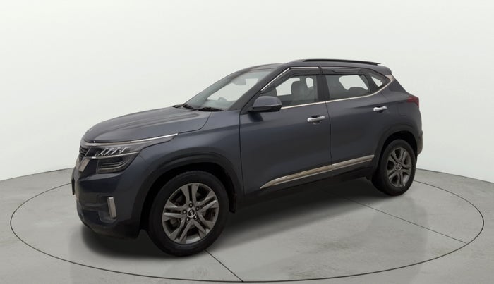 2021 KIA SELTOS HTX IVT 1.5 PETROL, Petrol, Automatic, 41,039 km, Left Front Diagonal