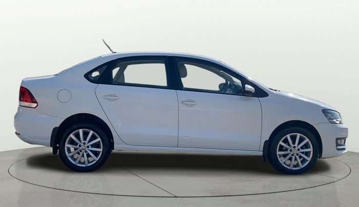 2018 Volkswagen Vento HIGHLINE PLUS 1.5 AT 16 ALLOY, Diesel, Automatic, 1,31,512 km, Right Side View