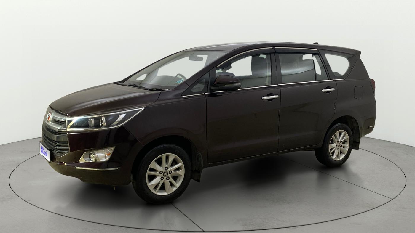 2018 Toyota Innova Crysta 2.4 VX 7 STR, Diesel, Manual, 37,949 km, Left Front Diagonal