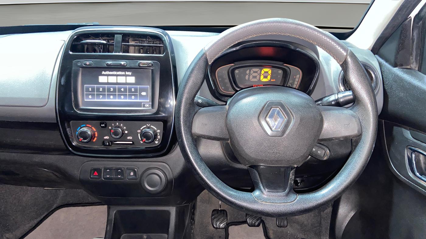 2018 Renault Kwid RXT 1.0 (O), Petrol, Manual, 52,183 km, Steering Wheel Close Up