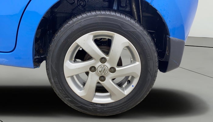 2014 Maruti Celerio ZXI (O), Petrol, Manual, 48,407 km, Left Rear Wheel