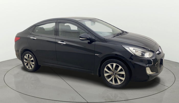 2014 Hyundai Verna FLUIDIC 1.6 VTVT SX, Petrol, Manual, 1,01,092 km, Right Front Diagonal