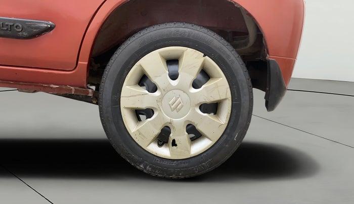 2012 Maruti Alto K10 VXI, Petrol, Manual, 48,478 km, Left Rear Wheel