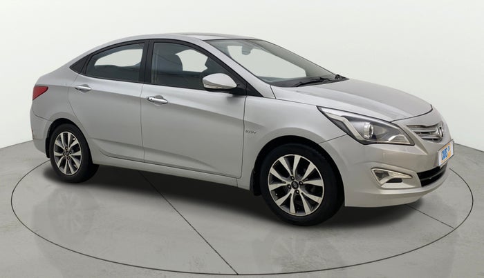 2015 Hyundai Verna FLUIDIC 4S 1.6 VTVT S(O), Petrol, Manual, 1,20,871 km, SRP
