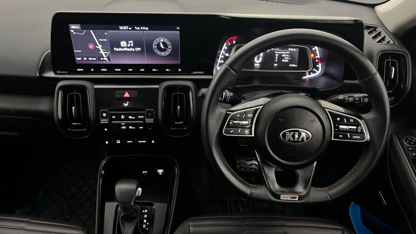 2020 KIA SONET GTX PLUS 1.0 DCT, Petrol, Automatic, 51,502 km, Steering Wheel Close Up