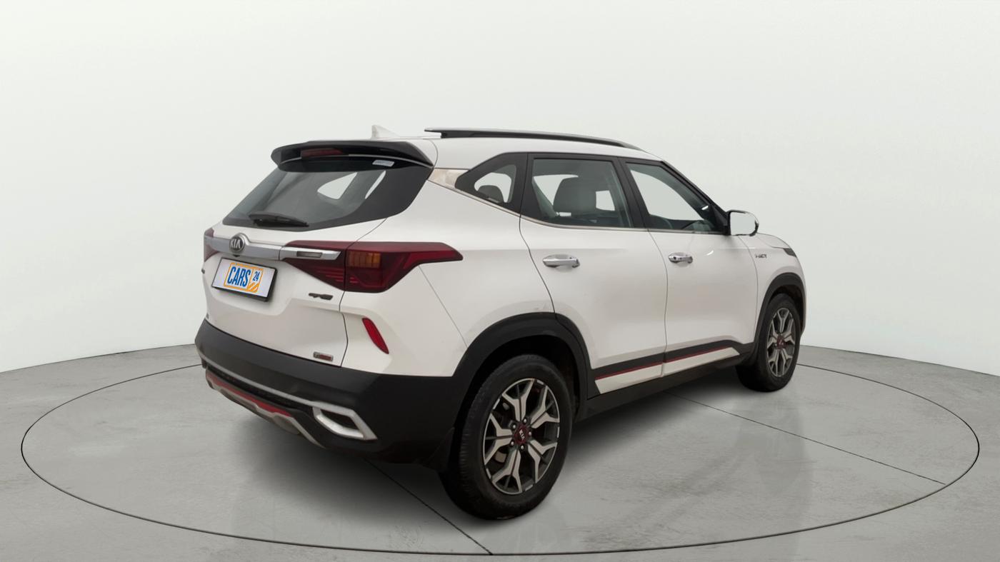 2020 KIA SELTOS GTX PLUS DCT 1.4 PETROL, Petrol, Automatic, 77,156 km, Right Back Diagonal