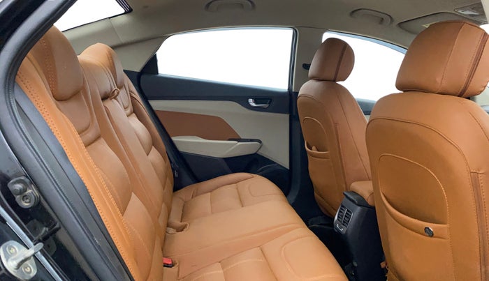 2019 Hyundai Verna 1.4 EX PETROL, Petrol, Manual, 78,942 km, Right Side Rear Door Cabin