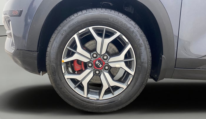 2020 KIA SELTOS GTX PLUS DCT 1.4 PETROL, Petrol, Automatic, 46,609 km, Left Front Wheel