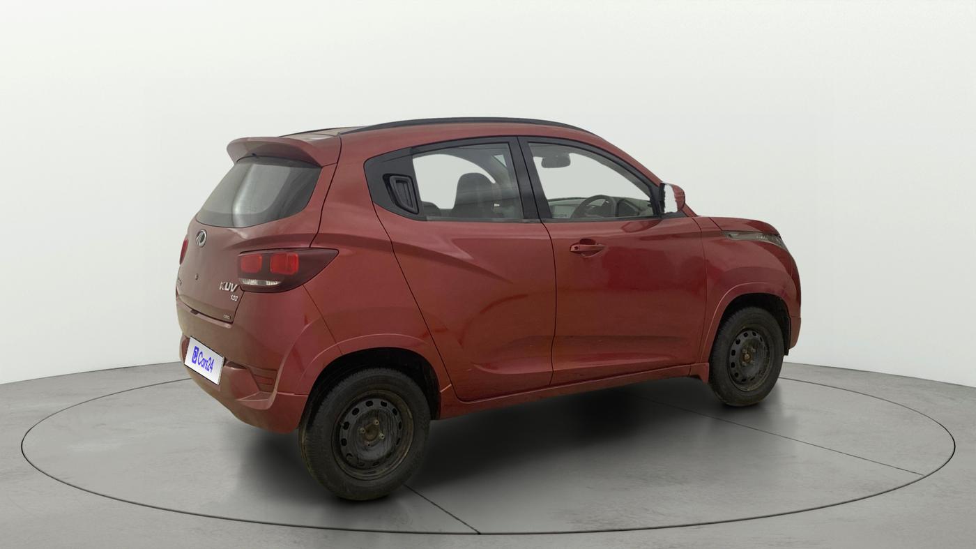 2017 Mahindra Kuv100 K4 6 STR, Petrol, Manual, 17,283 km, Right Back Diagonal