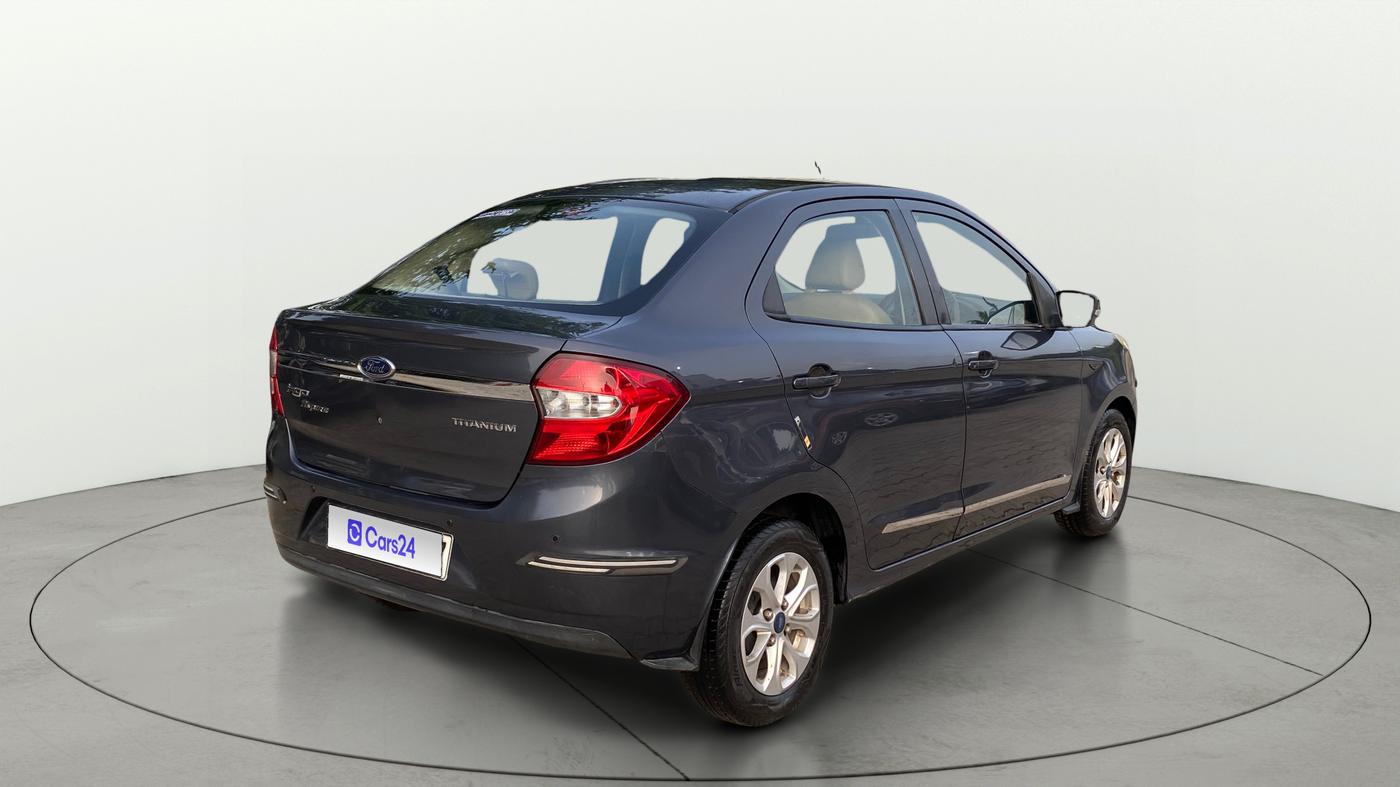2018 Ford Figo Aspire TITANIUM 1.2 PETROL, Petrol, Manual, 49,578 km, Right Back Diagonal