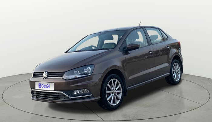 2017 Volkswagen Ameo HIGHLINE1.2L PLUS 16 ALLOY, Petrol, Manual, 87,495 km, Left Front Diagonal