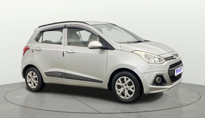 2014 Hyundai Grand i10 SPORTZ 1.2 KAPPA VTVT, Petrol, Manual, 58,729 km, Right Front Diagonal