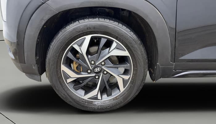 2020 Hyundai Creta SX (O) IVT 1.5 PETROL, Petrol, Automatic, 81,613 km, Left Front Wheel