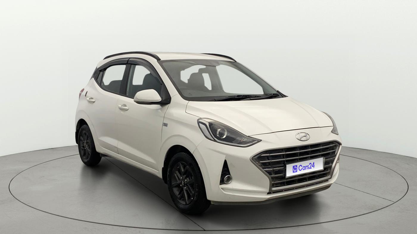 2020 Hyundai GRAND I10 NIOS SPORTZ AMT 1.2 KAPPA VTVT, Petrol, Automatic, 75,015 km, Right Front Diagonal