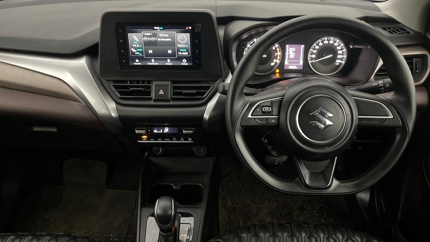 2024 Maruti FRONX DELTA PLUS 1.2L AGS, Petrol, Automatic, 14,626 km, Steering Wheel Close Up