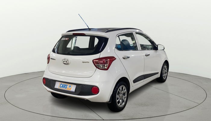 2018 Hyundai Grand i10 SPORTZ 1.2 KAPPA VTVT, Petrol, Manual, 34,068 km, Right Back Diagonal